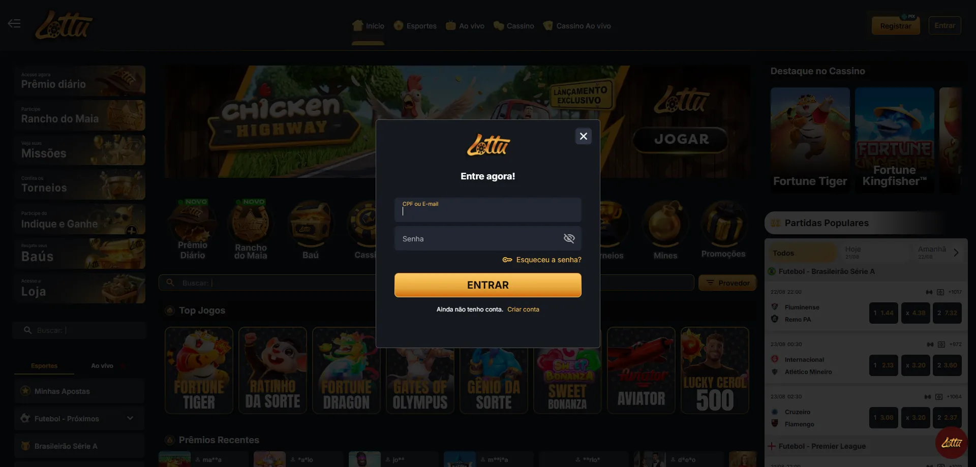 Lotus Bet login — acesse sua conta com segurança no casino online